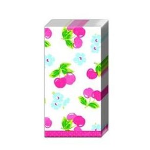 Cath Kidston lommeletter Cherry White - Tinashjem